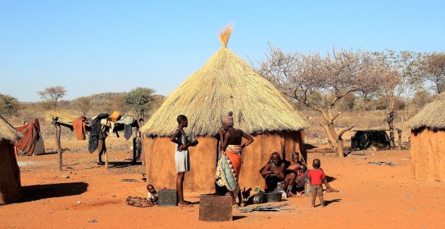 Ochtend bij de Himba's
