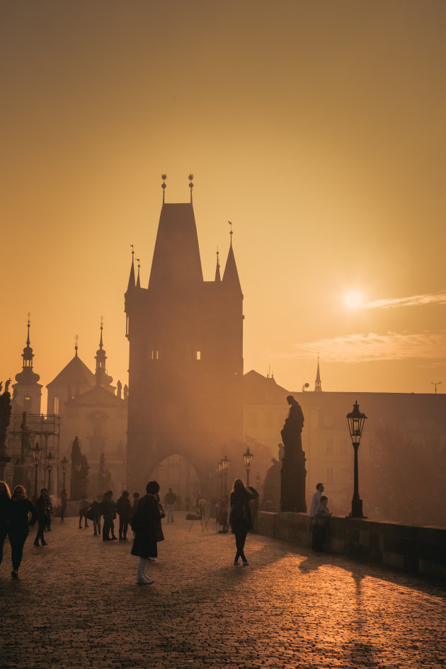 Het gouden uurtje in Praag