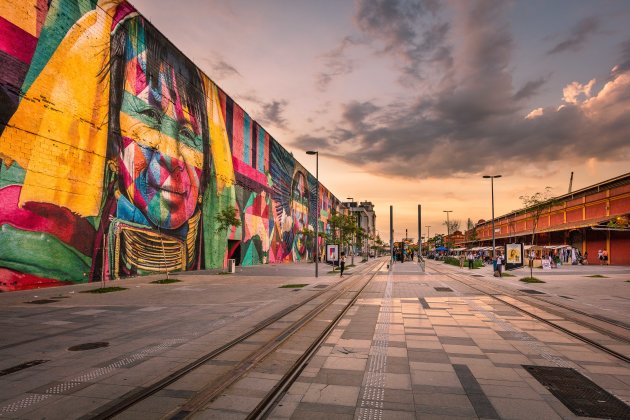 Grootste street art  ter wereld