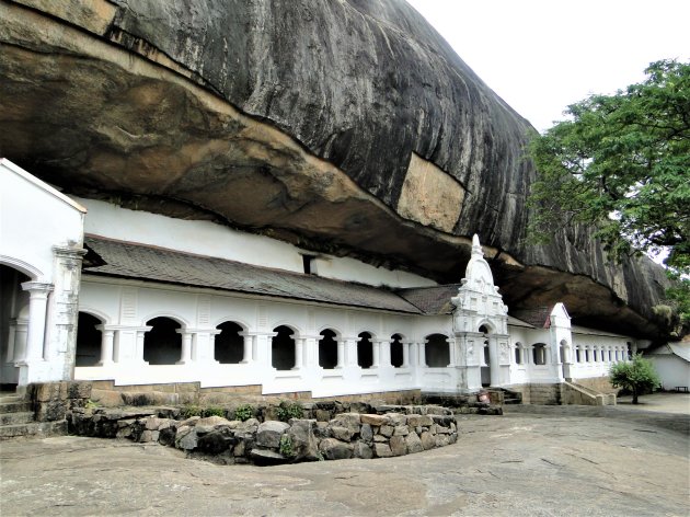 De grot Tempels van Dambulla.
