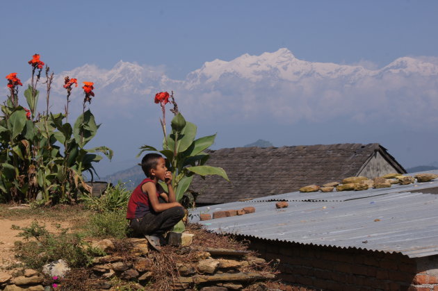 Nepal. Trektocht vanaf Bandipur naar Ramkot.