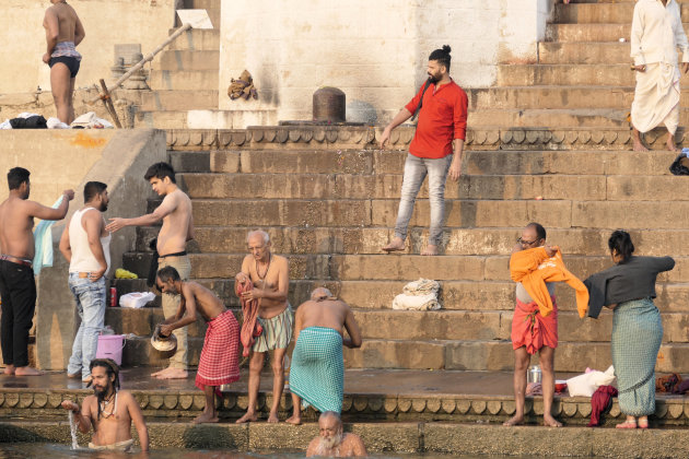 Zonsopkomst aan de Ganges
