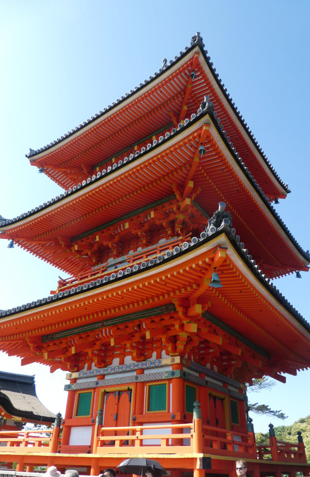 De pagode van de Kiyomizu-dera