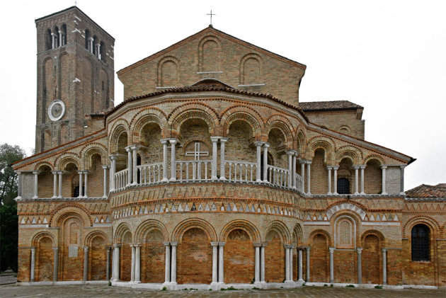 De basiliek van de Santi Maria e Donato op Murano