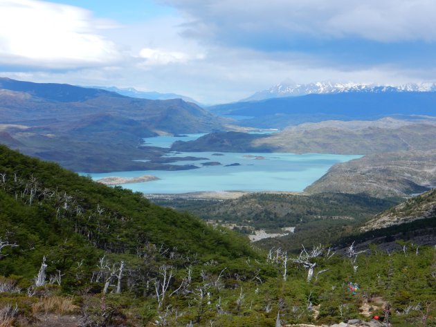 De uitgestrektheid van Patagonië
