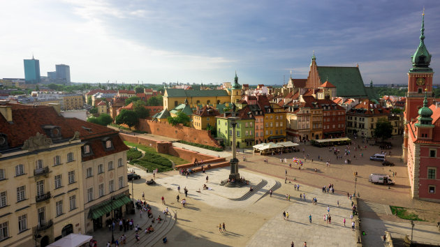 Warschau stadscentrum