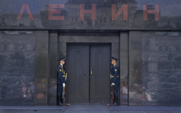 Lenin Mausoleum , Rode Plein, Moskou