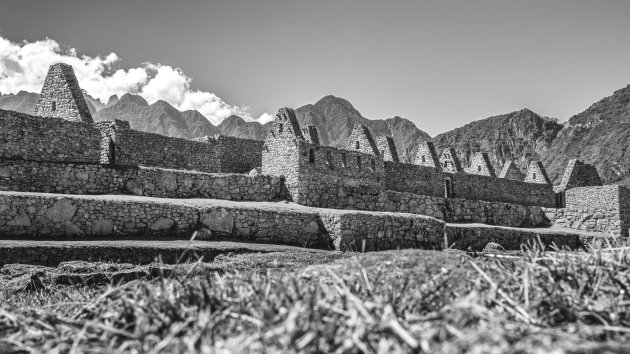 The residental secor of Machu Picchu
