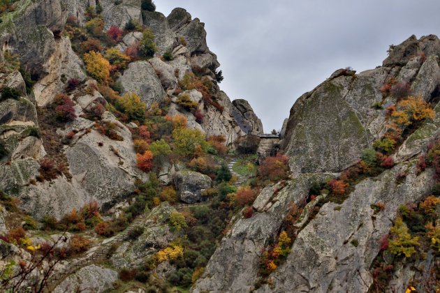 Herfst in de Lucanische Dolomieten
