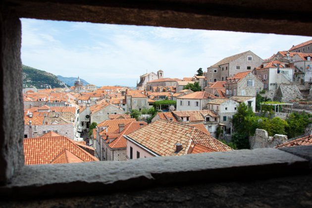Dubrovnik vanaf de stadsmuur