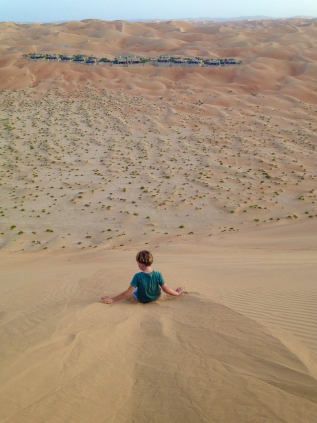 Spelen in de woestijn