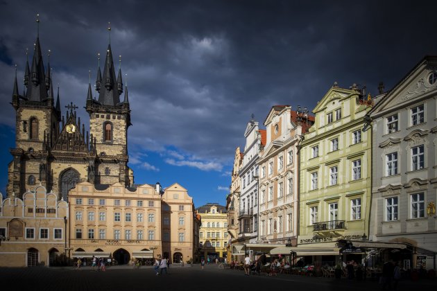 Oude Stadsplein in Praag