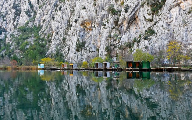 Varen op de Cetina rivier