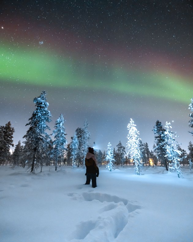 Een nacht in Lapland