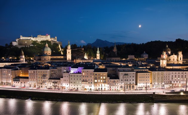 Salzburg by night