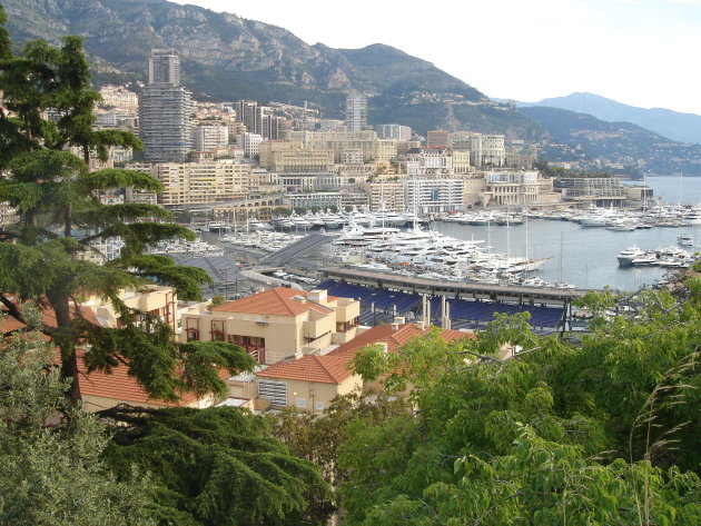 Vergezicht op Monte Carlo