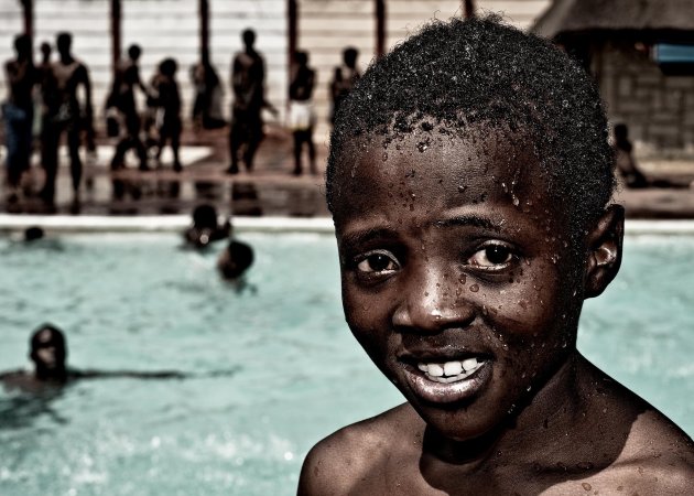 Zwembad in Soweto