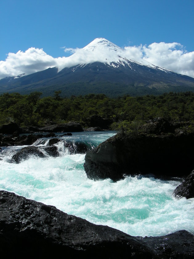 Osorno vulkaan & saltos bij Petrohue