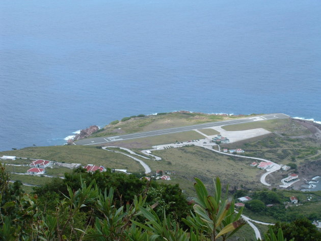 Landingsbaan Saba