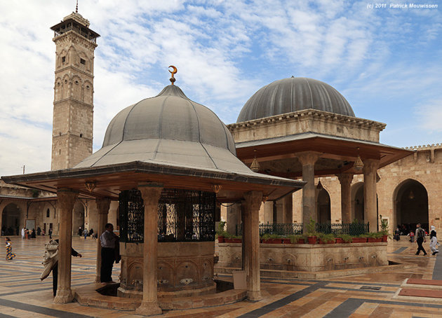 De Ummayad Moskee van Aleppo