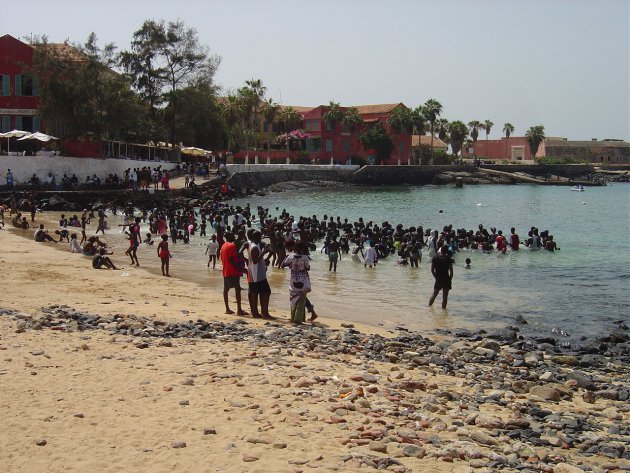 Strand van Ile de Gorée, Dakar