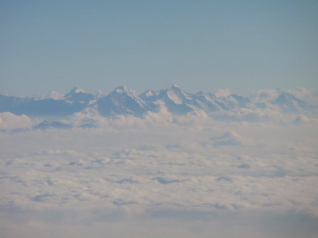 Alpen boven het wolkendek 1