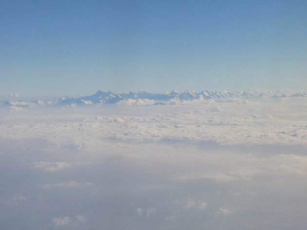 Alpen boven het wolkendek 2