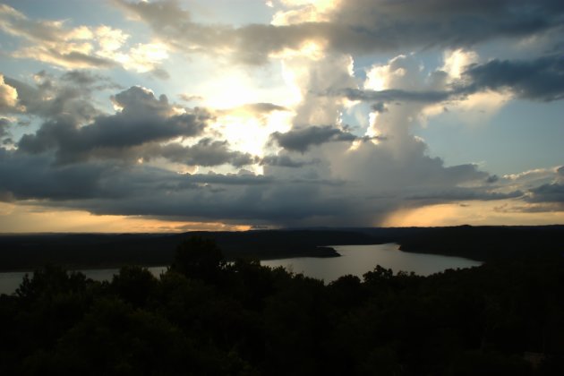 Lago Yaxha Sunset