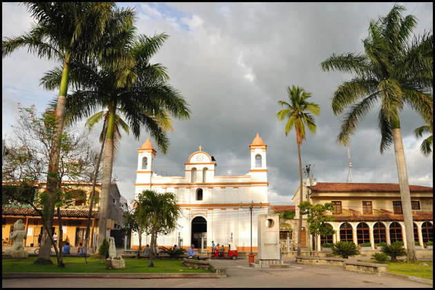 Het Zocalo in Copán
