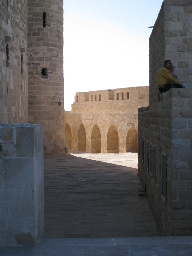 Doorkijkje in Fort Qaitbey