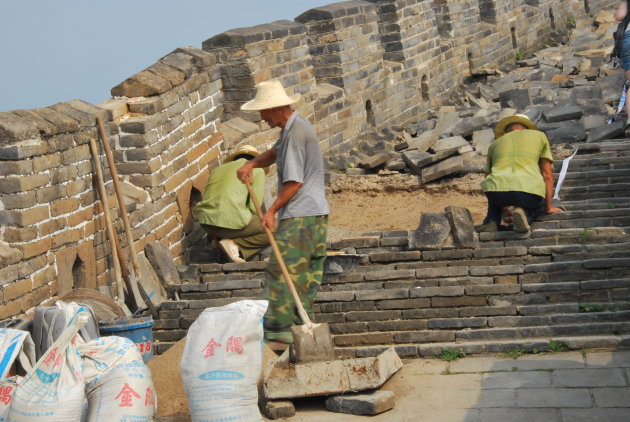 Restauratie Chinese Muur