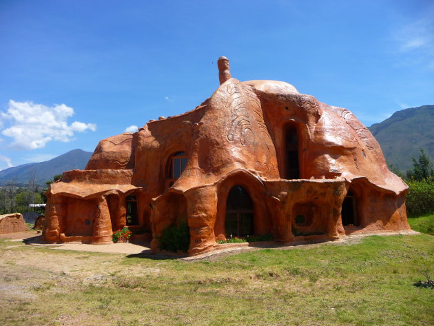 Terracotta huis