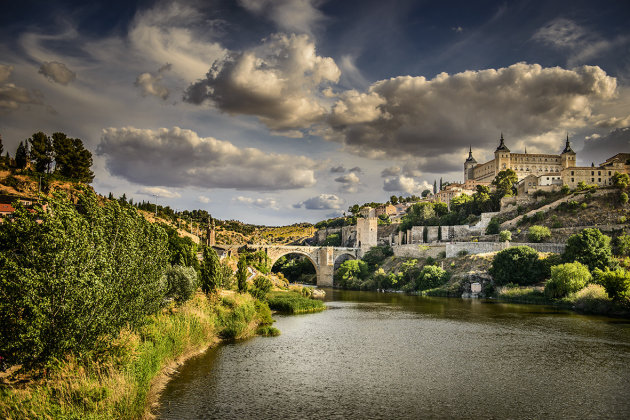 Toledo: Puente de Alcantara en Alcazar