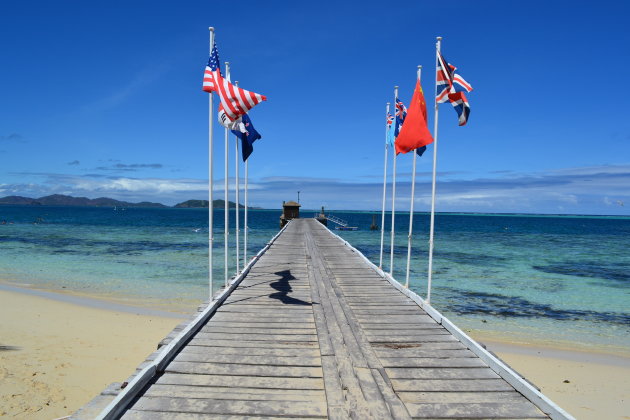 Steiger van Mana Island, Fiji