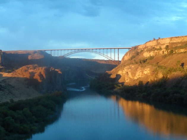Perrine Bridge over the Snake River Canyon