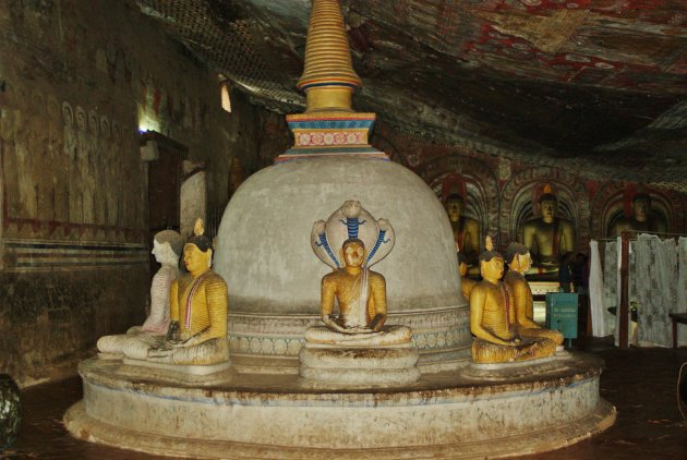 De gouden tempel van Dambulla 