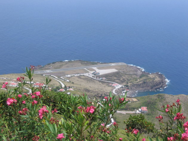 Landingsbaan van Saba