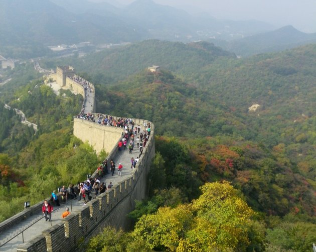 Herfst over de Chinese Muur