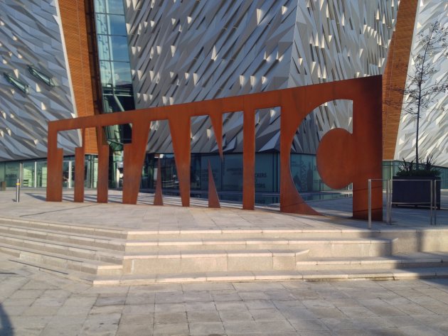 Belfast; daar waar de Titanic is gebouwd