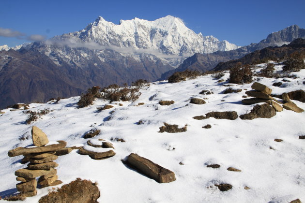 Schitterende vergezichten op de Himalaya