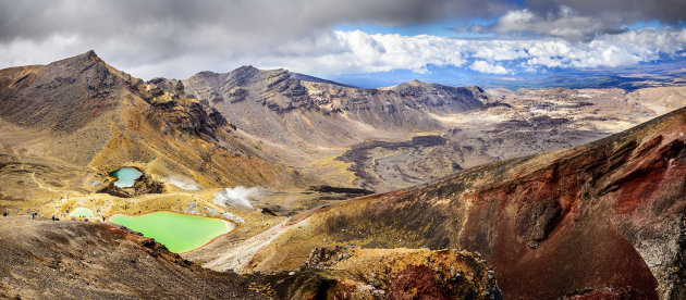 Panorama vanaf Red Crater