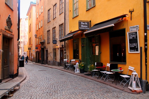De Kleurrijke Straten van Stockholm