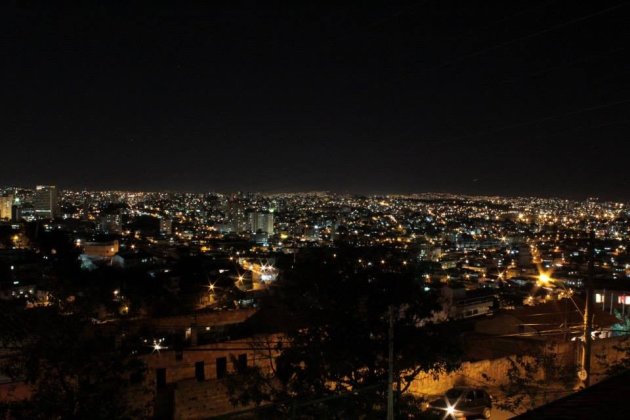Belo Horizonte at night.