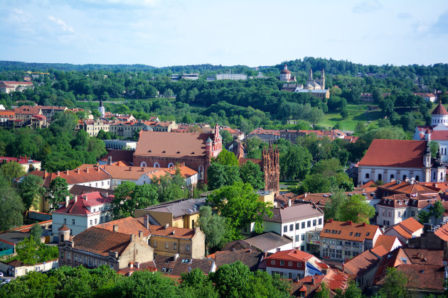 Vilnius, het oude stadsgedeelte
