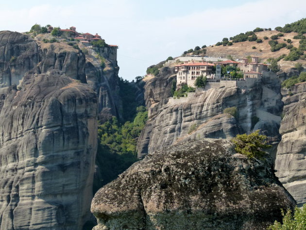 De twee grootste kloosters van Meteora