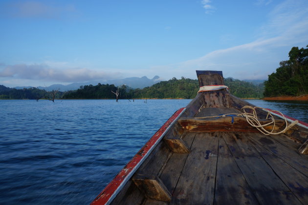 Het Khao Sok National Park vanaf de boot!