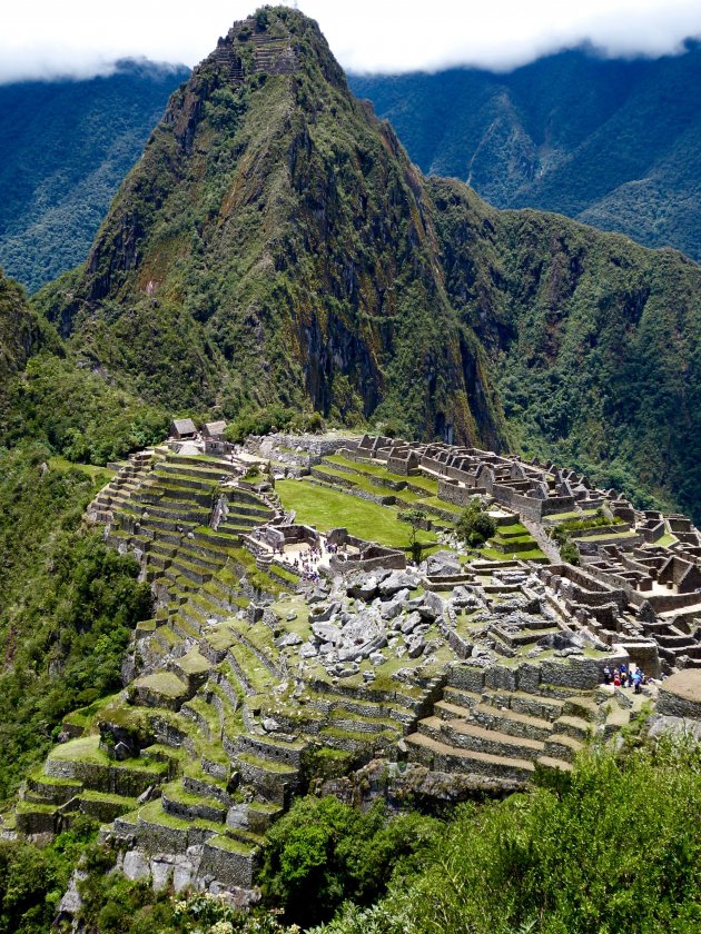 Top van Machu Picchu