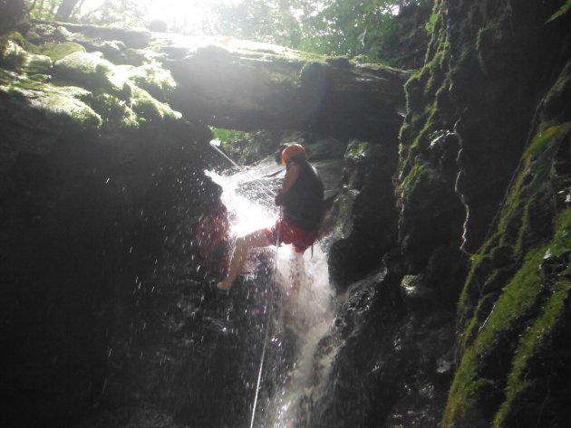 Abseilen in watervallen - Santa Elena (Monteverde)