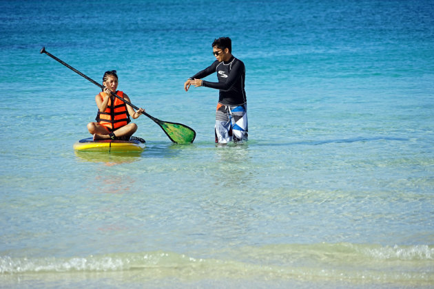 leren surfen : Boracay