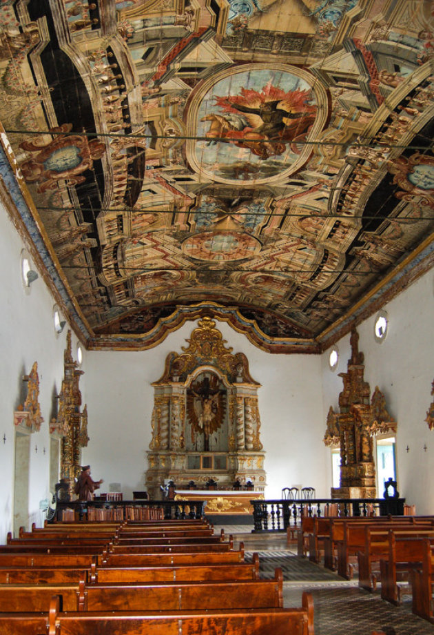 Interieur van de ' Igreja de São Francisco ' 